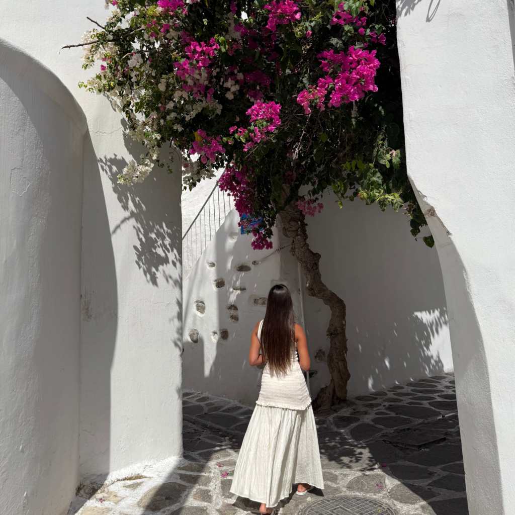 Village de Parikia à Paros